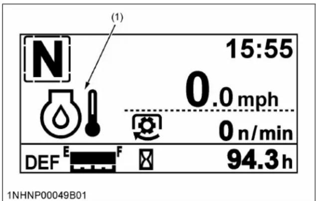 KUBOTA M5N-111HDRC12 - Engine low temperature regulation - 1