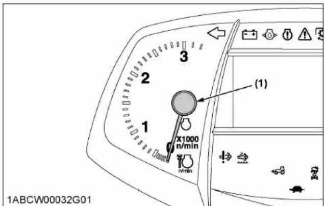 KUBOTA M5N-111HDRC12 - Tachometer - 1