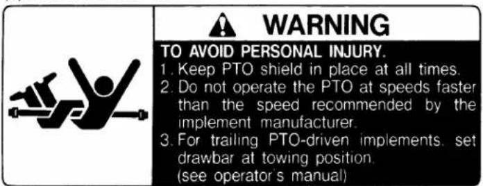 KUBOTA M5N-111HDRC12 - TO AVOID PERSONAL INJURY OR DEATH: - 15