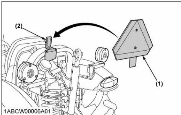 KUBOTA M5N-111HDRC12 - WARNING - 1
