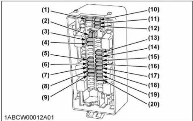KUBOTA M5N-111HDRC12 - IMPORTANT : - 2