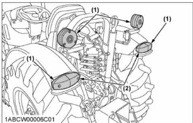 KUBOTA M5N-111HDRC12 - NOTE : - 2