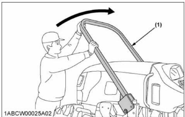 KUBOTA M5N-111HDRC12 - CAUTION - 1