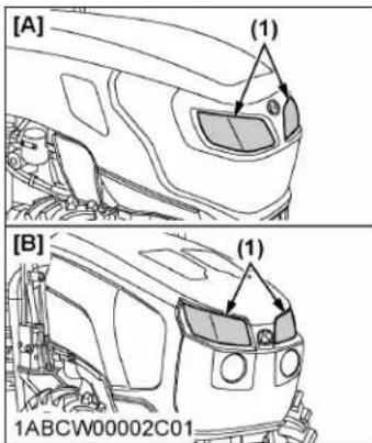 KUBOTA M5N-111HDRC12 - WARNING - 1