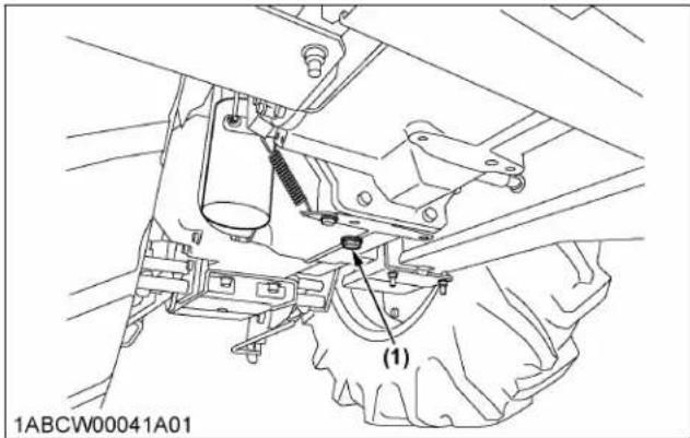 KUBOTA M5N-111HDRC12 - WARNING - 1