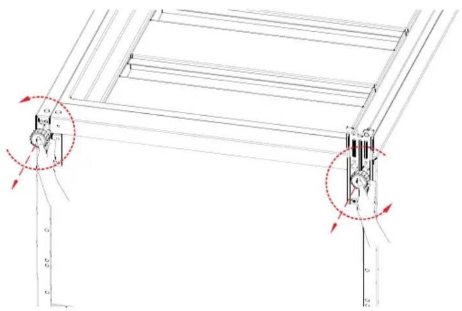 Cylinda KF2385LFVF - Repositioning the Door - 8