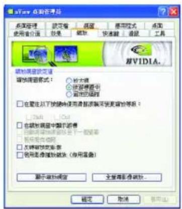 GIGABYTE GV-N4464TE - 縮放設定頁 - 1