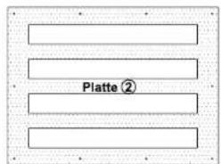 Platte ②