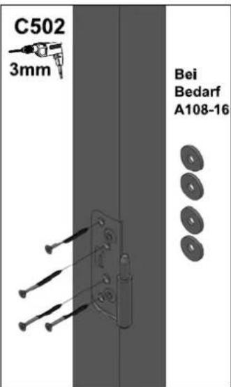 C502 3mm Bei Bedarf A108-16