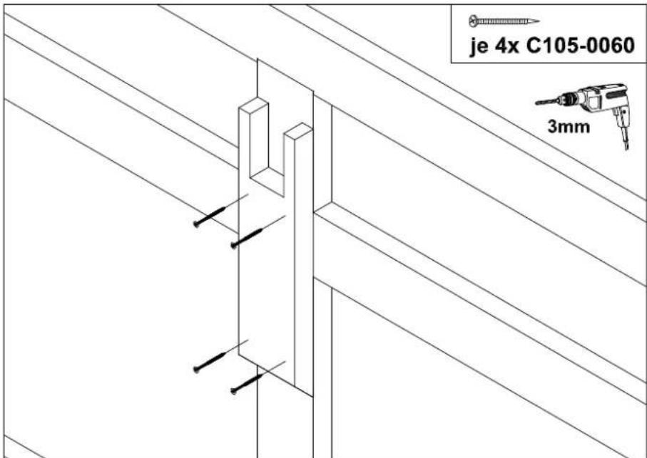 je 4x C105-0060 3mm