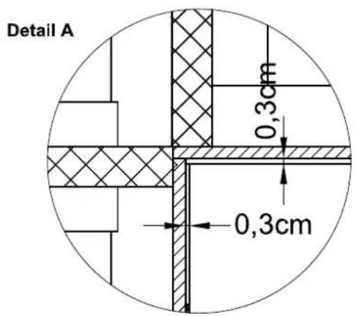 Detail A 0,3cm 0,3cm
