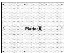 Platte ⑤