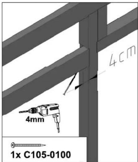 4cm 4mm 1x C105-0100