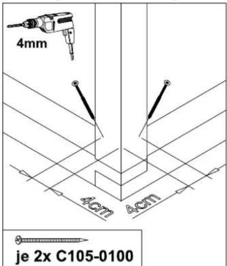 4mm 4cm 4cm je 2x C105-0100