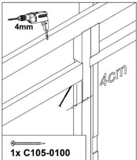 4mm 4cm 1x C105-0100