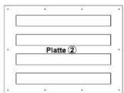 Platte ②
