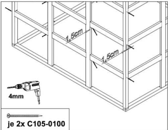 4.5cm 1.5cm 4mm je 2x C105-0100