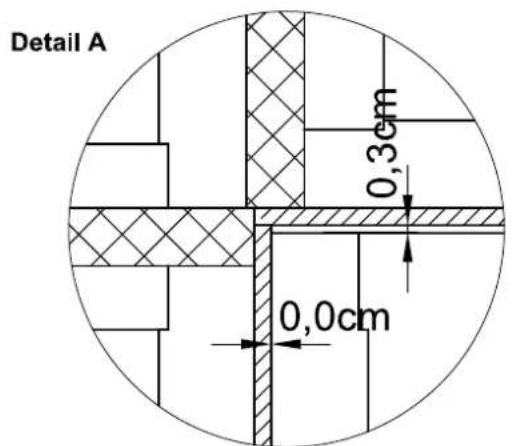 Detail A 0,3cm 0,0cm