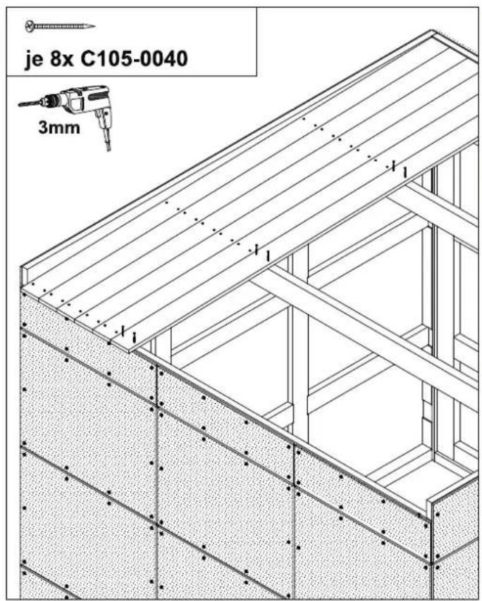 je 8x C105-0040 3mm