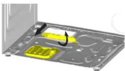 Arçelik 8120 PMG - Assembly of bottom panel covers - 5