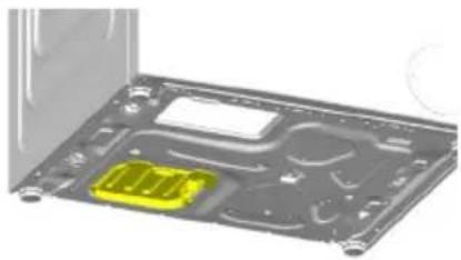 Arçelik 8120 PMG - Assembly of bottom panel covers - 3