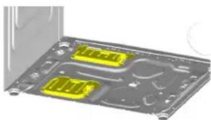 Arçelik 8120 PMG - Assembly of bottom panel covers - 6