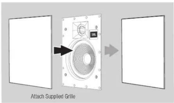 Attach Supplied Grille