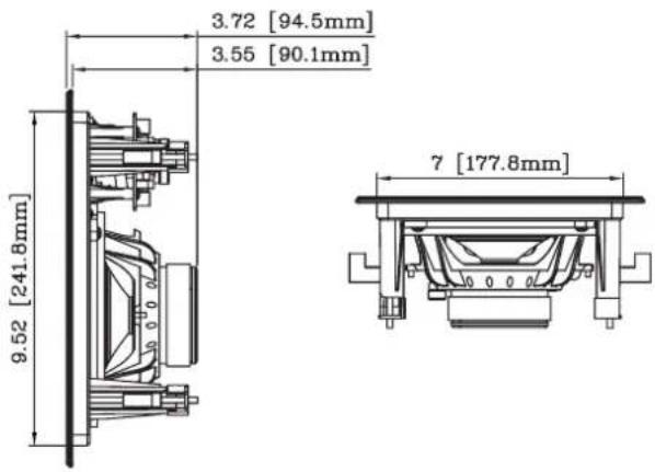 3.72 [94.5mm] 3.55 [90.1mm] 9.52 [241.8mm] 7 [177.8mm]