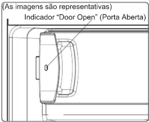 ASPES AFR1085C - Indicador "Door Open" (Porta Aberta); - 1