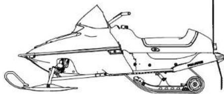 POLARIS Snowmobile 120XC (2001) - ADULTSECTION - 1