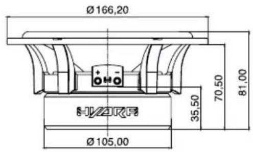 Ø166,20 H/ORF Ø105,00 35,50 70,50 81,00
