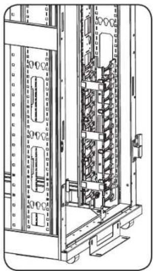 Tripp Lite SmartRack SRCABLEVRT3FC - 42U Enclosure with PDU Manager Installation Side-Facing (SRCABLEVRT3 only) - 4