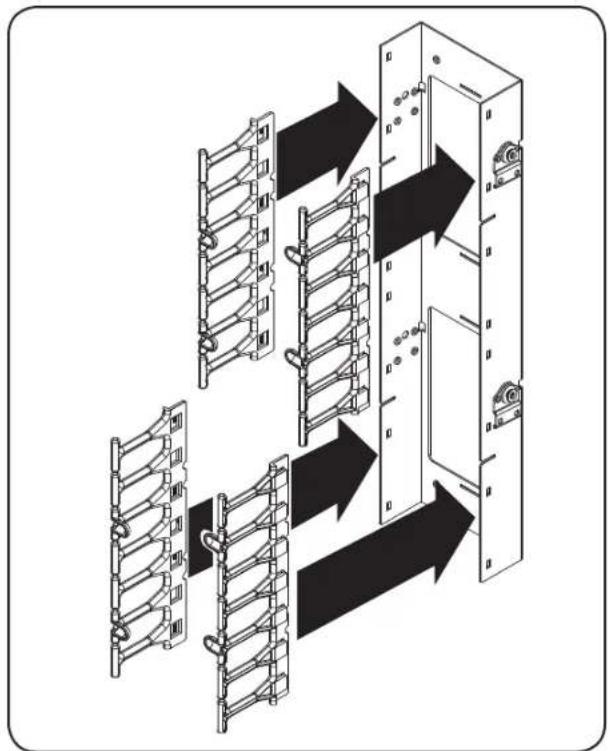 Tripp Lite SmartRack SRCABLEVRT3FC - Single-Depth Installation (SRCABLEVRT6 & SRCABLEVRT12 only) - 1