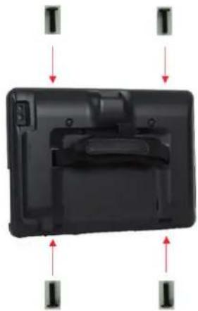 Colormetrics C1000 mPOS - Installation of a SIM card in the Expansion Cover - 1