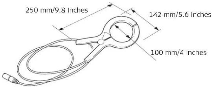 250 mm/9.8 Inches 142 mm/5.6 Inches 100 mm/4 Inches