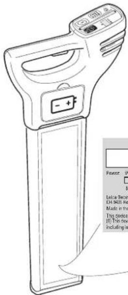 LEICA Digicat 550i - Produktetikettering sökare - 1