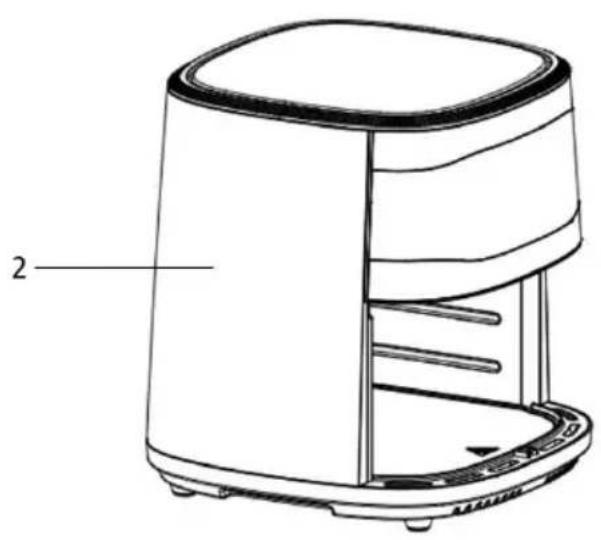 Izzy IZ-8204 - Parts of the Appliance - 1