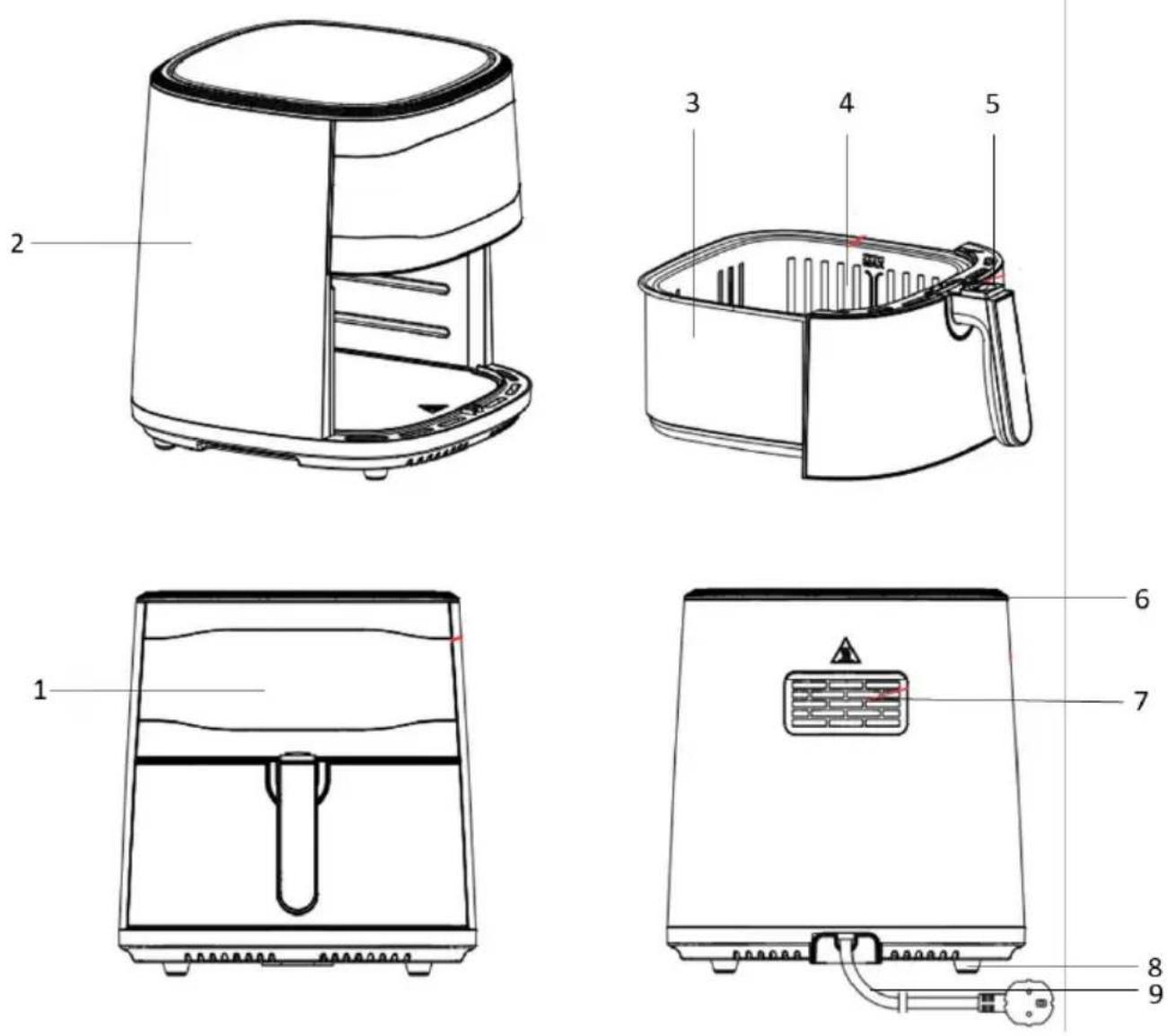 Izzy IZ-8204 - Μέρη της Συσκευής - 1