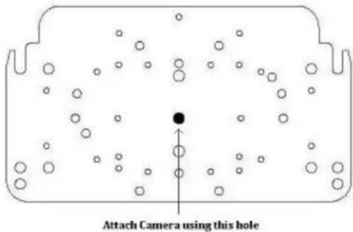 Attach Camera using this hole
