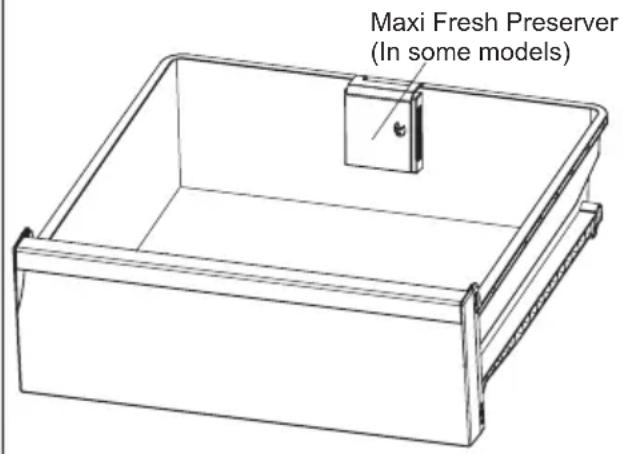 Maxi Fresh Preserver (In some models)