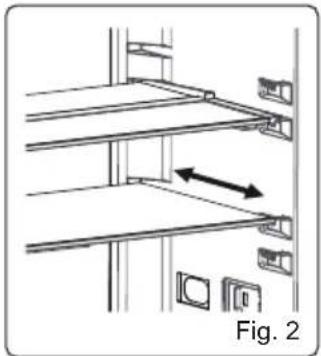 Cylinda KF9185NERFHE - Adjustable Glass Shelf (In some models) - 2