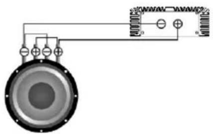 Deaf Bonce Machete MMA-550.1D - One subwoofer, coils in parallel - 1