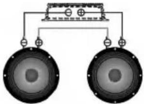 Deaf Bonce Machete MA-OGO1500.2D Sport - Serial connection of the speakers - 1