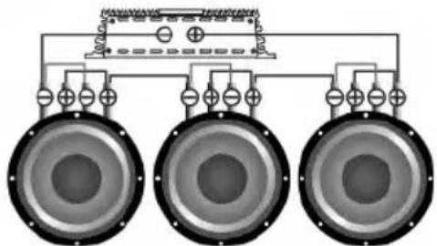 Deaf Bonce Machete MA-OGO1500.2D Sport - Subwoofers in series, coils in parallel - 2