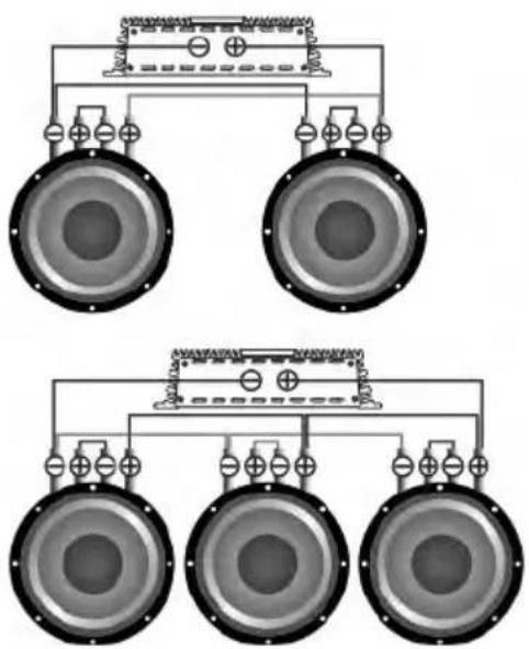 Deaf Bonce Machete MA-OGO1500.2D Sport - Subwoofers in series, coils in parallel - 5