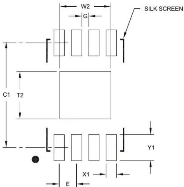 Microchip MCP1661 - 8-Lead Plastic Dual Flat, No Lead Package (MN) - 2x3x0.75 mm Body [TDFN] - 1