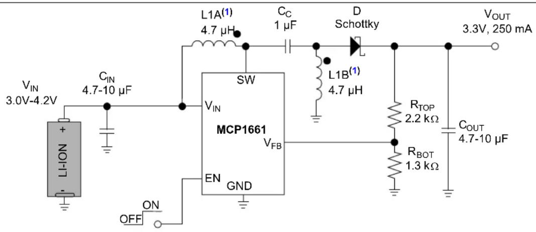 Microchip MCP1661 - TYPICAL APPLICATION CIRCUITS - 3