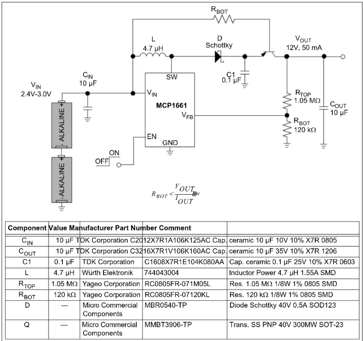 Microchip MCP1661 - TYPICAL APPLICATION CIRCUITS - 5