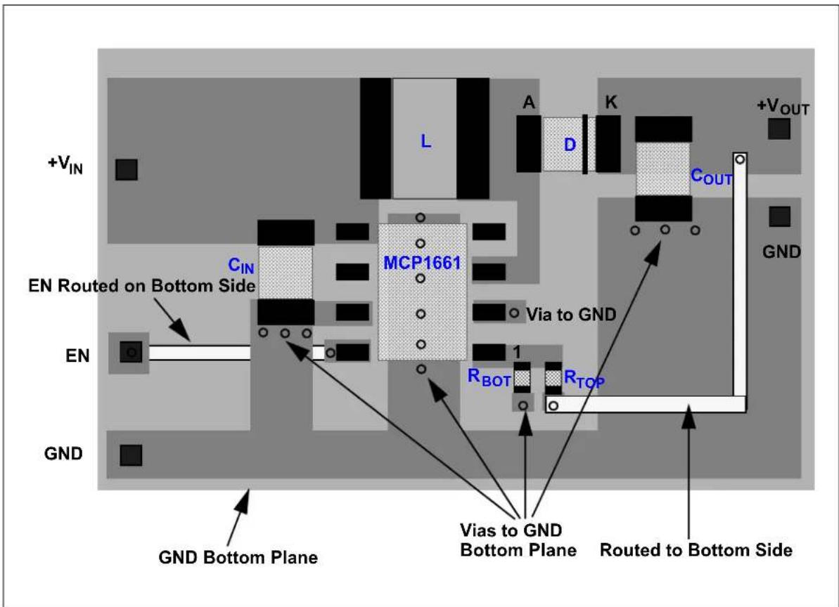 Microchip MCP1661 - PCB Layout Information - 2