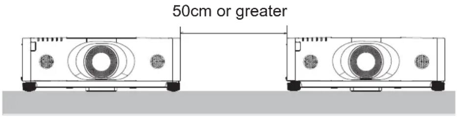 50cm or greater
